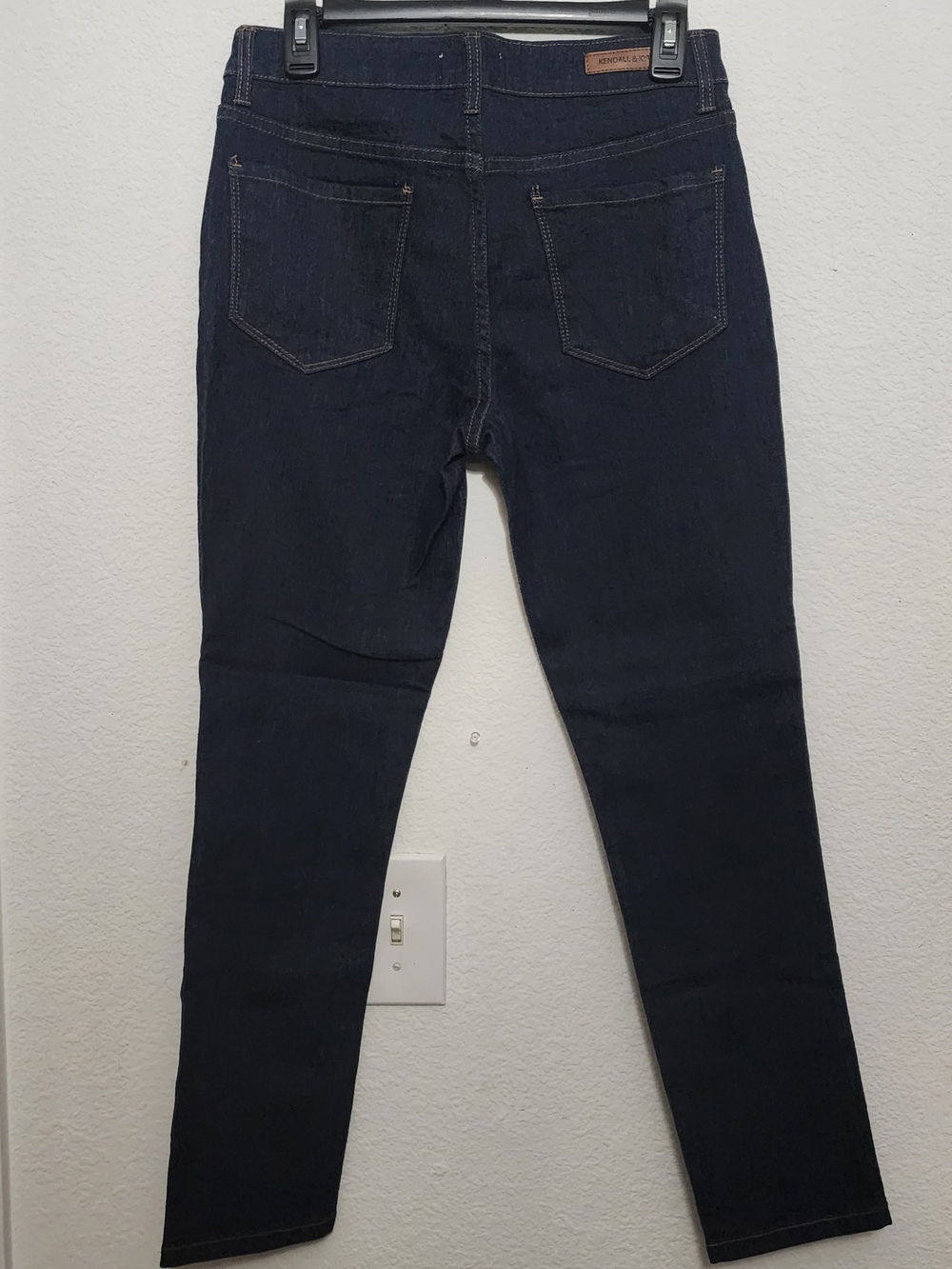 Kendall & Kylie Women's Skinny Jeans - Dark Navy Indigo
